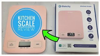 Etekcity Food Kitchen Scale Review; GREAT for KETO!