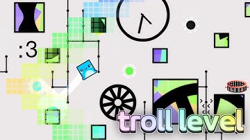 troll level by lexy, Glitchy, and Lena 100% | Extreme Demon | Geometry Dash