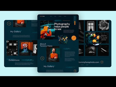 Build & Deploy a Responsive Photography Portfolio Website HTML CSS & JavaScript - Complete Tutorial