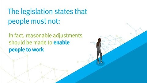 The Equality act 2010 explainer video