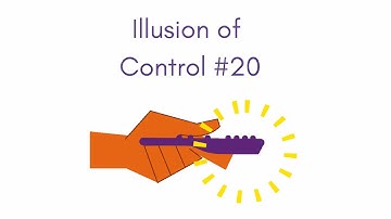 20. Illusion of Control  (Spanish Subtitles)  #criticalthinking #behavioraleconomics #cognitivebias