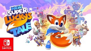 NEW SUPER LUCKY S TALE for Nintendo Switch PREVIEW Direct Capture