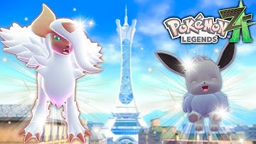 HOW TO EASILY GET SHINY EEVEE & ABSOL IN POKEMON LEGENDS Z-A! Shiny ALPHA MEGA Absol / AFK Method