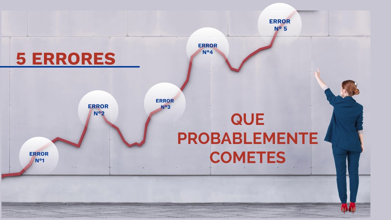5 ERRORES QUE NO TE PERMITEN TENER ÉXITO EN EL TRADING - YouTube