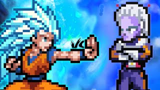 👑GOKU SSJ3 BLUE VS MERUS IN JUMP FORCE MUGEN screenshot 5