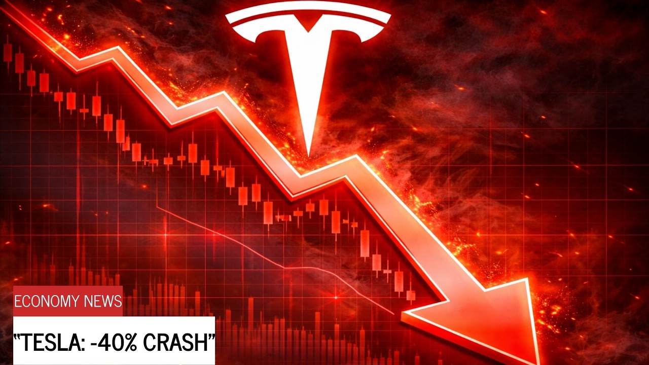 Tesla's 40% Crash - Why EV Demand Is Collapsing (And Taking Stock Down)