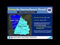 3PM Friday (April 12) NWS Atlanta Special Weather Briefing
