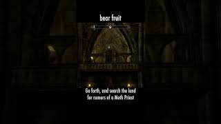 bear fruit — The Elder Scrolls V: Skyrim dialogue scene