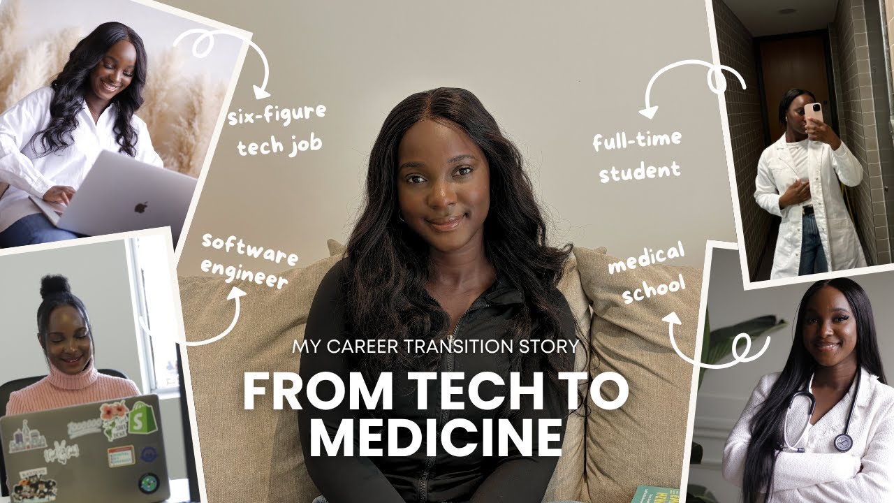 Why I Left a 6-Figure Tech Career to Start Over in Med School - YouTube