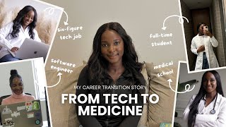Why I Left a 6-Figure Tech Career to Start Over in Med School