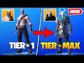 I Unlocked *MAX TIER* RAGNAROK SKIN In Fortnite Battle Royale!