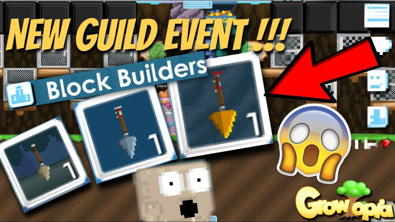 NEW Guild Event ! New TROWEL ! l Growtopia YouTube