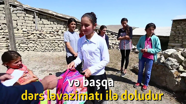 Ucqar kəndlərdə uşaqları belə sevindirdilər [Video]