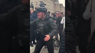 January 6 counter protester gets arrested near White House