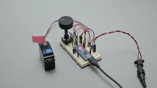Control the positioning of a continuous servo with a potentiometer and arduino