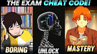 How to STUDY the LAST DAY Before Exam so FAST it Feels ILLEGAL
