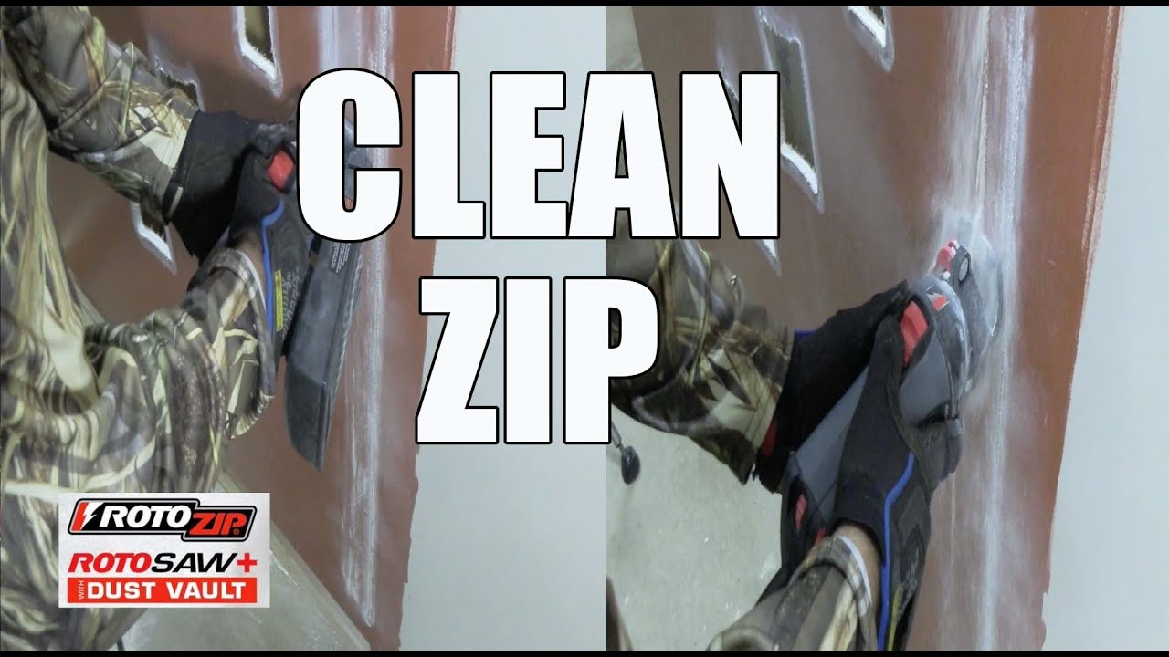 ROTOZIP ROTOSAW+ with Dust Vault YouTube