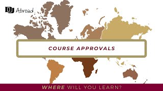Study Abroad Course Approvals