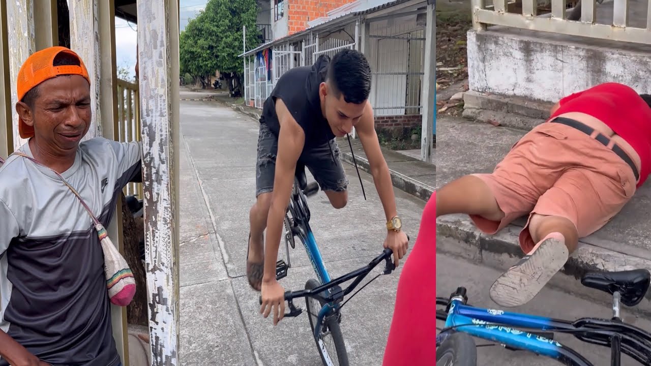 LE DAÑAMOS LA BICICLETA AL PICHI (BROMA TERMINA MAL)