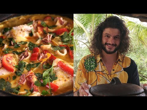 MOQUECA DE PEIXE COM FAROFA | Temporada de Verão | Mohamad Hindi