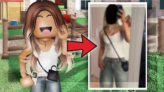 I PLAYED mm2 DRESSED AS MYSELF IRL… (Murder Mystery 2)