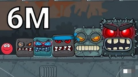 Red Ball 4 - Gameplay Walkthrough Part 1 - Levels 1-15 (iOS, Android)