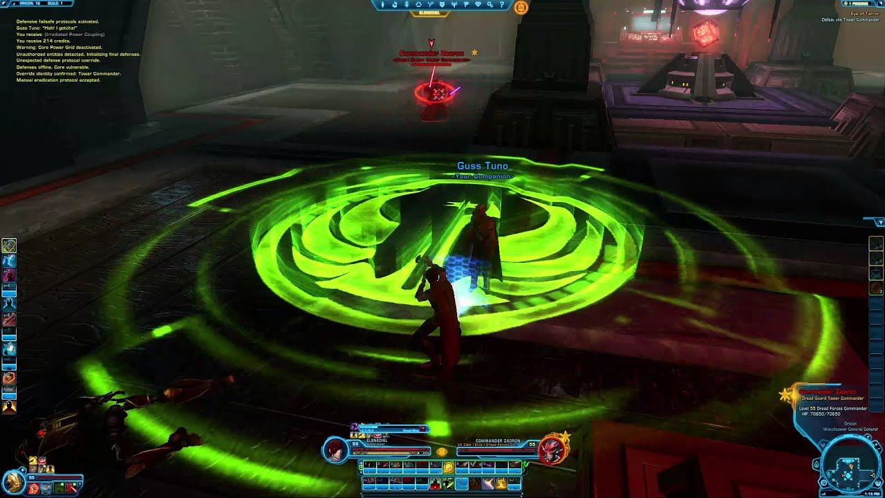 SWTOR: Smuggler Watcher Tower - Oricon Story Line