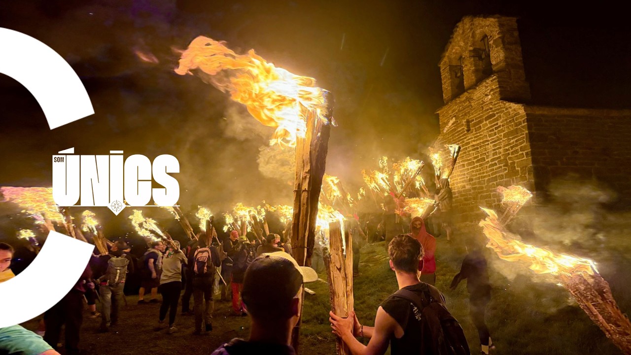 Una tradició ancestral transmesa de pares a fills: la baixada de falles de Durro | Som únics