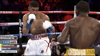 Terence Crawford v Amir Khan | Fight Highlights