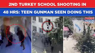 Turkey 2Nd School Shooting In 48 Hours Cctv Footage Shocker, Watch Teen Gunman Seen Doing This