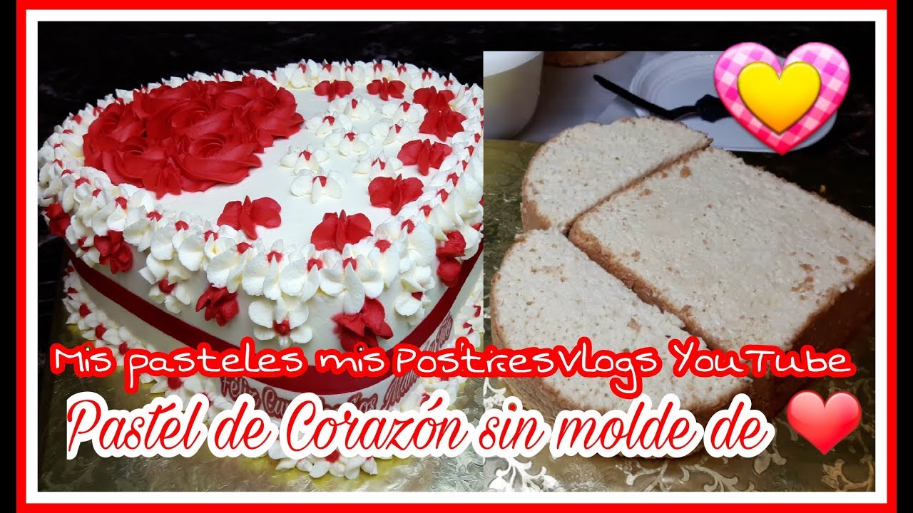 Molde torta corazón