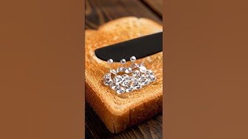 Spreading Diamonds on Toast 💎🍞 | ASMR Satisfying