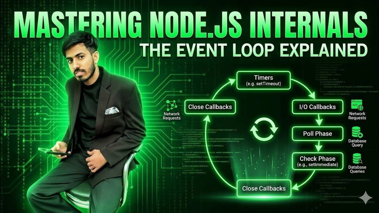 Node js Event loop and internals - YouTube