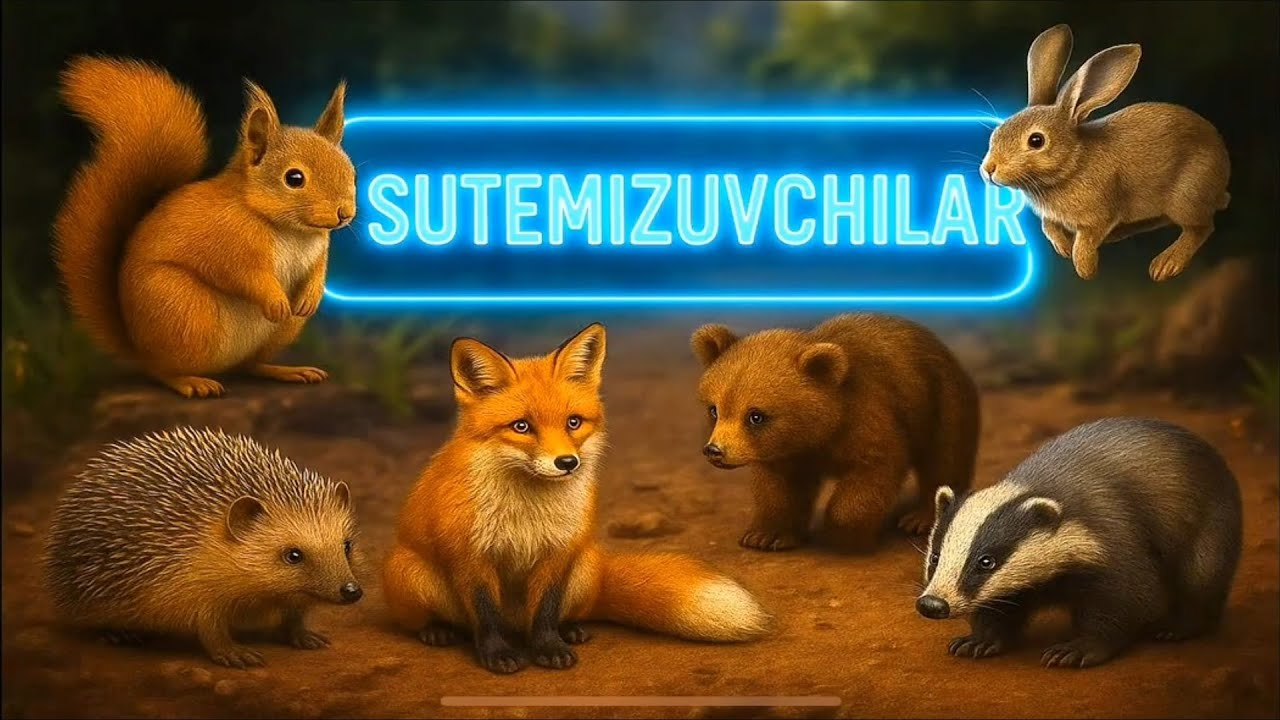 7-sinf. 55-59-mavzular(Sutemizuvchilar 2-qism).