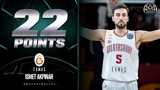 Ismet Akpinar (22 PTS | 26 EFF) | Player Highlights | GALA v SLB | #BasketballCL 2023