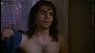 Ben Bass shirtless coming out of the shower (Vampire Vachon & Tracy's 1st Kiss)