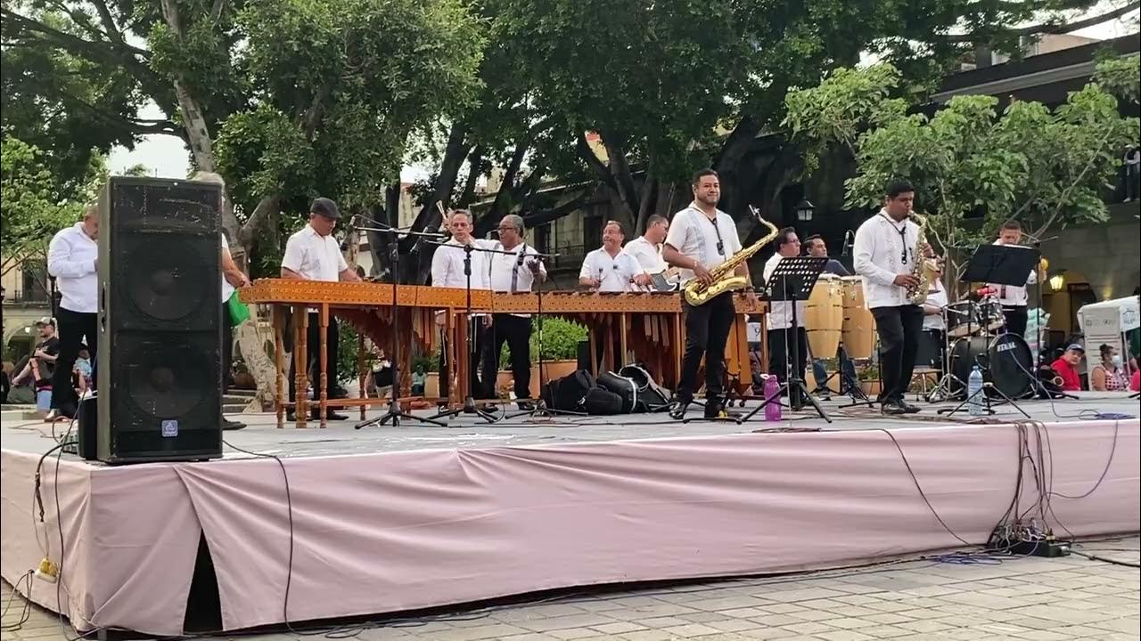 Cumbia con la Marimba del Estado de Oaxaca Tardes del Zócalo YouTube