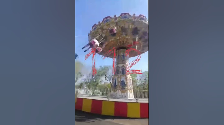 В парке Оренбурга рухнула карусель