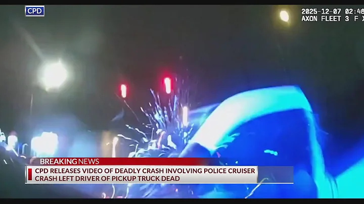 Columbus police release video of deadly crash involving police cruiser