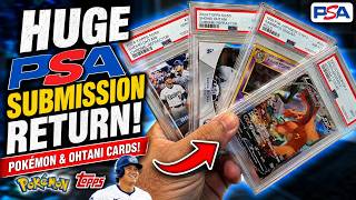 Huge PSA Submission Return! Pokémon & Ohtani Cards