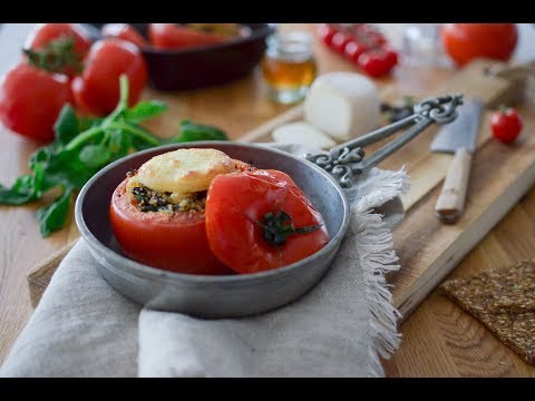 recette-de-tomates-farcies-végétariennes-au-crottin-de-chavignol-aop