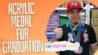 ACRYLIC MEDAL | CANVA DESIGN | The Printing Shock | Marlon Ubaldo