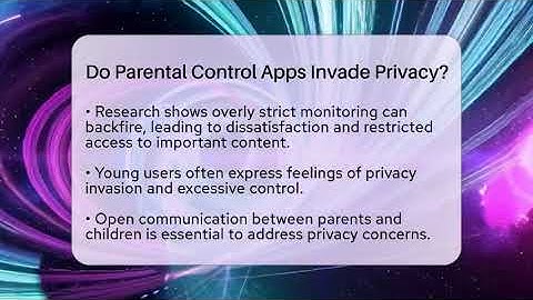 Do Parental Control Apps Invade Privacy? - Everyday-Networking