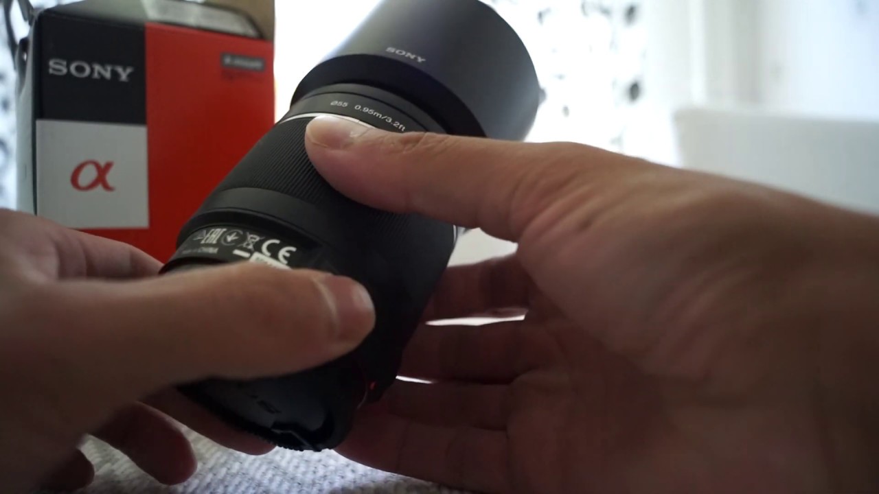 Open Box: Sony objektiv 55-200 mm