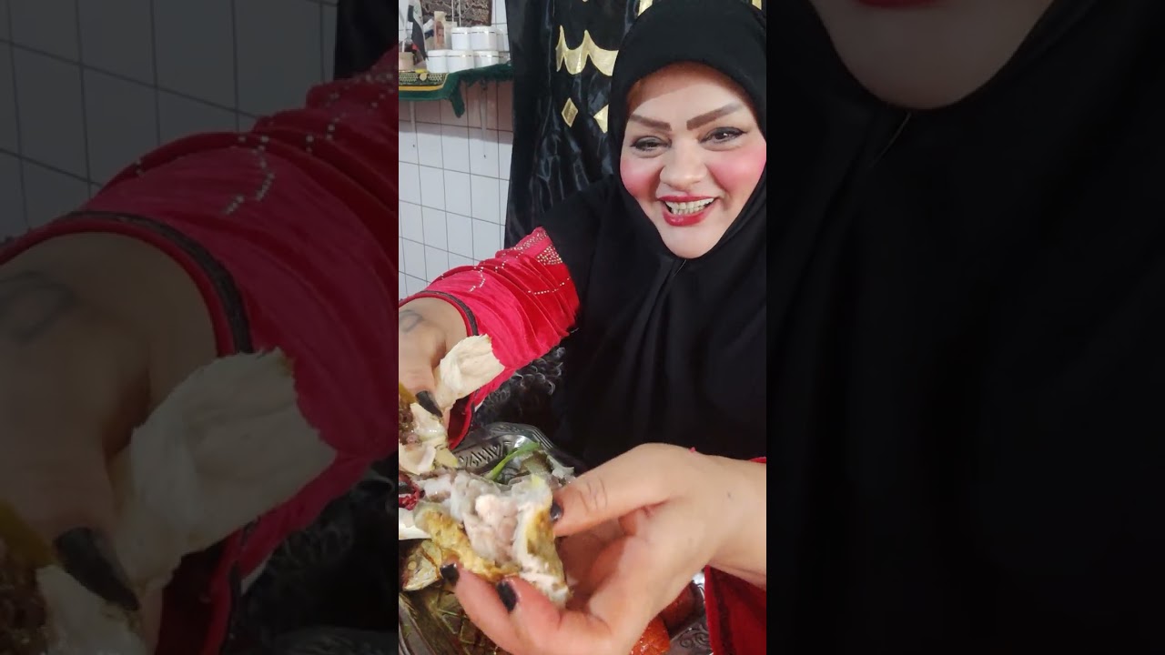 تحدي سمك فديو يجننن بس عذروني اني واكل وماكملت كطع فديو بس كولش حلو اطيب سمج ظكته والله 