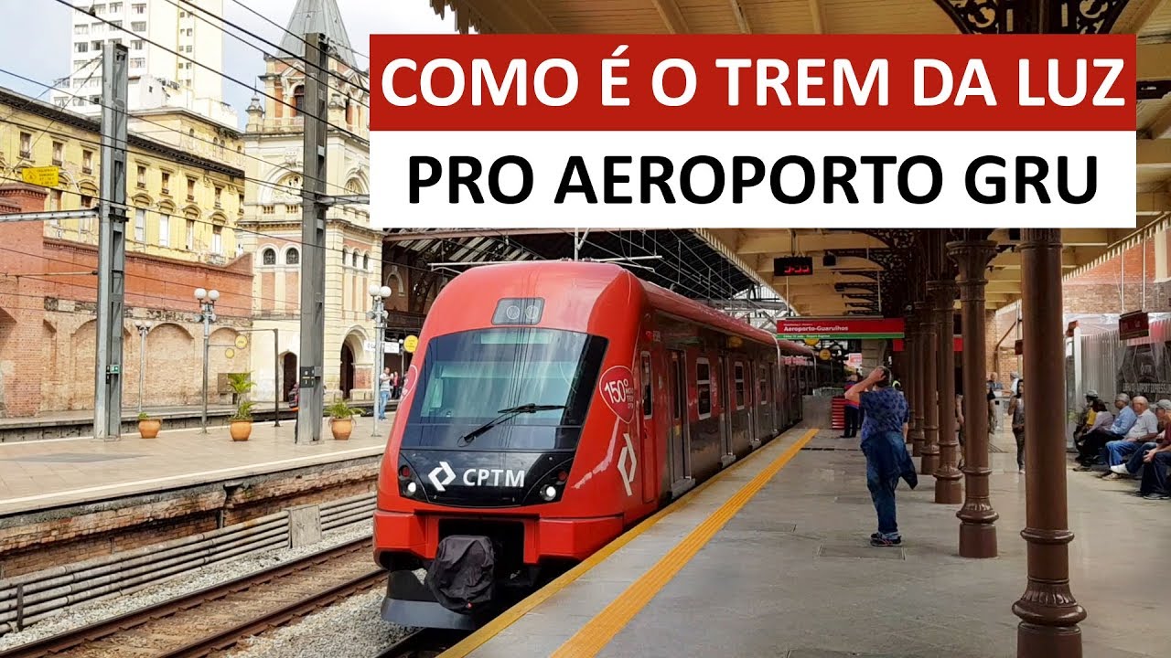 Começa a circular o Trem entre Brás até o aeroporto de Guarulhos