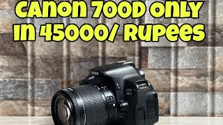 Canon 700D Camera || used camera stock available cheapest dslr available in Multan