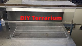 How to Make a DIY Acrylic Terrarium/Aquarium