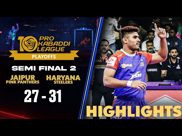 Haryana Steelers March On To The Finals | PKL Semi Final 2 Highlights class=