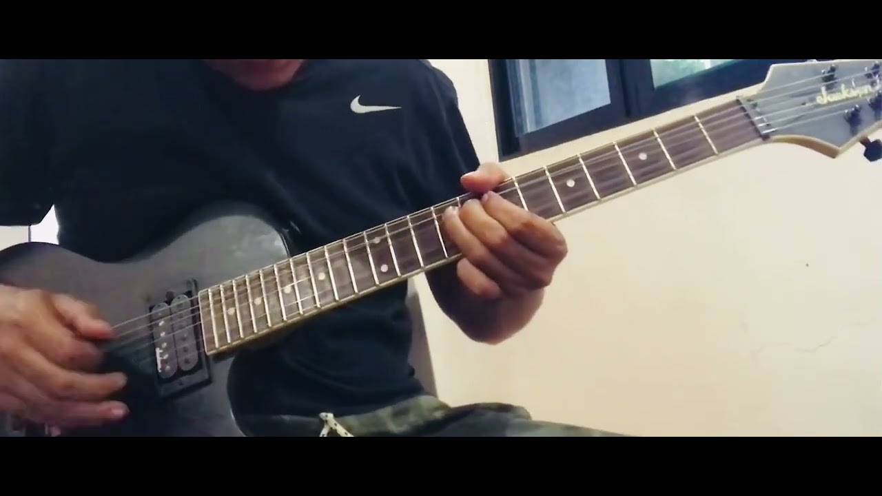 Can’t let you go by cueshe guitar solo YouTube